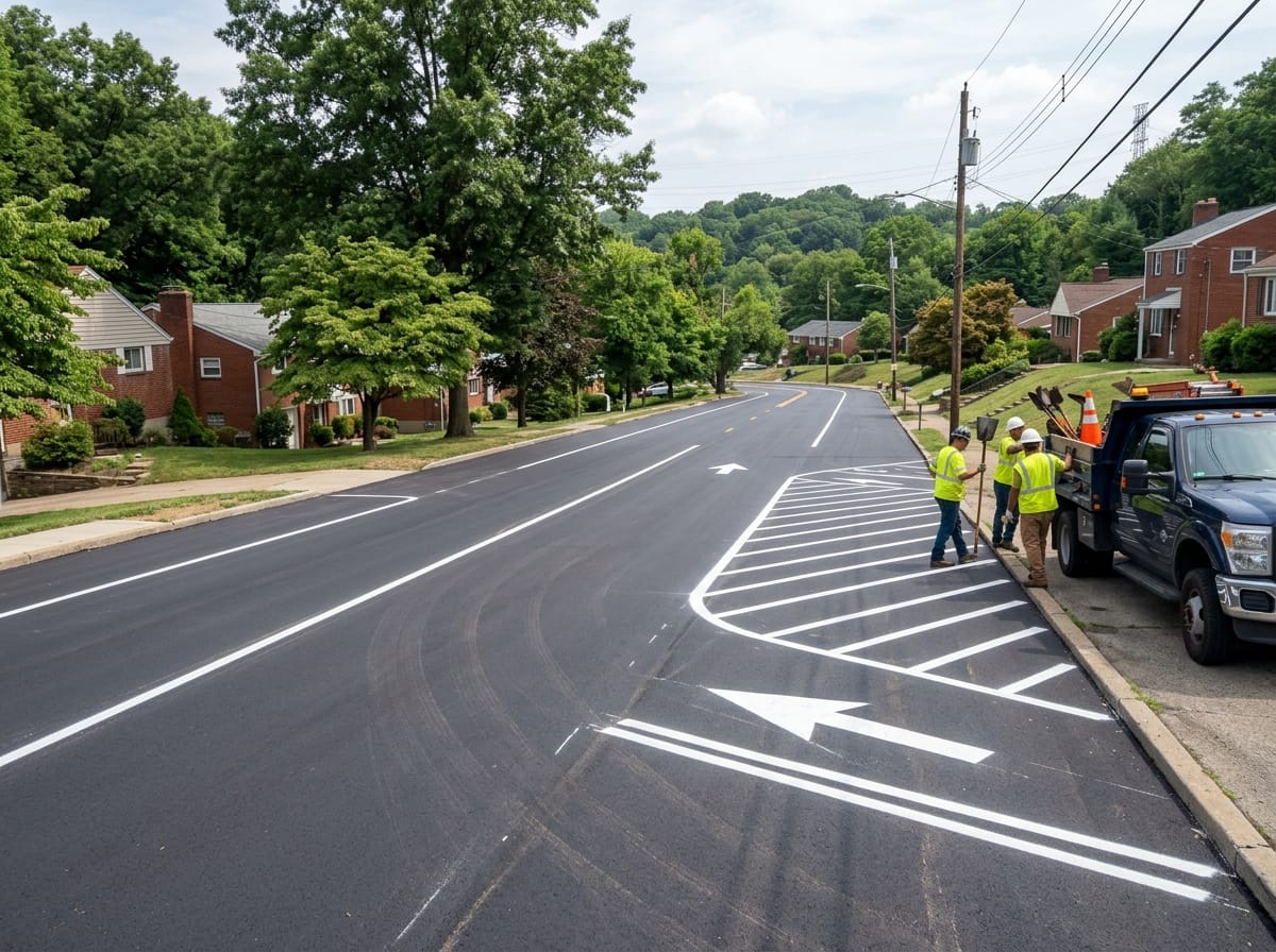 Create project detail gallery image penn hills pa by Asphalt Pros of Penn Hills